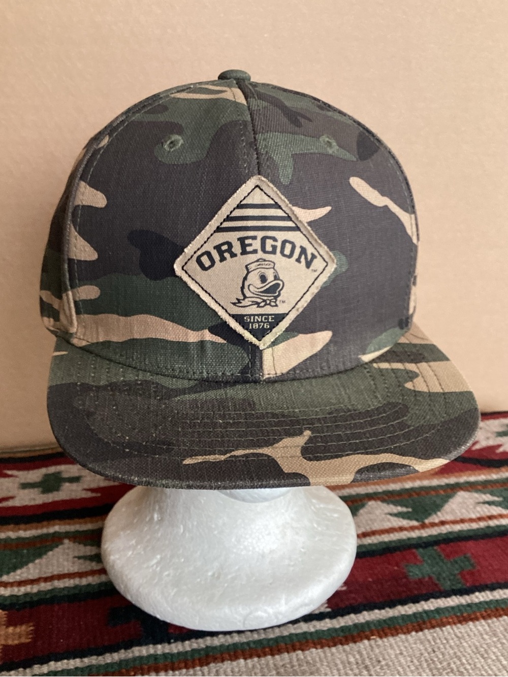 Russell Athletic Oregon ducks Camo SnapBack Hat